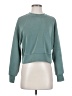 Lululemon Athletica Solid Teal Sweatshirt Size 2 - photo 1