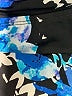 Unbranded Floral Blue Swimsuit Top Size L (estimated) - photo 3