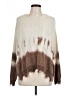Peach Love Tie-dye Brown Pullover Sweater Size Lg - photo 1
