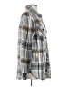 Thread & Supply 100% Polyester Plaid Gray Fleece Size S - photo 4