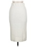 Shein 100% Polyester Ivory Casual Skirt Size L - photo 2