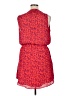 Gap 100% Polyester Print Red Casual Dress Size XL - photo 2