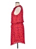 Gap 100% Polyester Print Red Casual Dress Size XL - photo 5