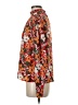 Shein Floral Orange Long Sleeve Blouse Size 8 - 10 - photo 5
