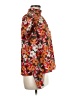 Shein Floral Orange Long Sleeve Blouse Size 8 - 10 - photo 4