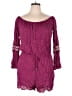 No Comment 100% Rayon Burgundy Romper Size 2X - photo 1