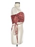 Shein 100% Polyester Red Tube Top Size 6 - photo 4