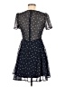 Rush 100% Polyester Polka Dots Black Casual Dress Size M - photo 2