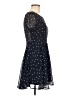 Rush 100% Polyester Polka Dots Black Casual Dress Size M - photo 4