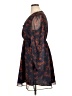 Unbranded 100% Polyester Paisley Blue Cocktail Dress Size XL - photo 5