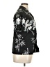 Assorted Brands Floral Black Short Sleeve Blouse Size XL - photo 4