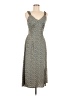 Shein 100% Polyester Print Gray Casual Dress Size 6 - photo 1