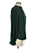 Ann Taylor LOFT 100% Polyester Green Long Sleeve Blouse Size S - photo 4