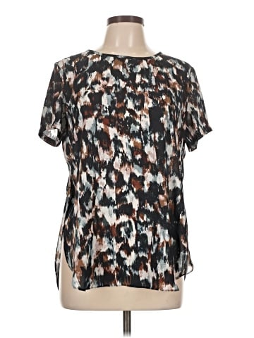 Olivaceous Short Sleeve Blouse (view 1)