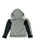 Adidas 100% Polyester Gray Zip Up Hoodie Size 6 - photo 2