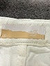 North End 100% Cotton Ivory Green Shorts Size S - photo 3
