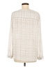 CALVIN KLEIN JEANS 100% Polyester Ivory Long Sleeve Blouse Size M - photo 2