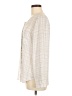 CALVIN KLEIN JEANS 100% Polyester Ivory Long Sleeve Blouse Size M - photo 5