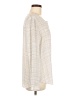 CALVIN KLEIN JEANS 100% Polyester Ivory Long Sleeve Blouse Size M - photo 4