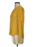 Express 100% Polyester Yellow Long Sleeve Blouse Size XXS - photo 5