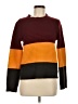 Shein 100% Acrylic Color Block Burgundy Pullover Sweater Size M - photo 1