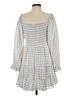 Arula Checkered-gingham Gray Tan Casual Dress Size XXS (estimated) - photo 2