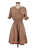 Assorted Brands Tan Casual Dress Size S - photo 1