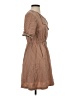 Assorted Brands Tan Casual Dress Size S - photo 4