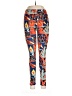 Lularoe Print Orange Active Pants One size - photo 1