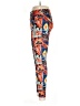 Lularoe Print Orange Active Pants One size - photo 5