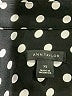 Ann Taylor 100% Polyester Polka Dots Black Long Sleeve Blouse Size XS - photo 7