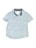 Gymboree 100% Cotton Stars Blue Short Sleeve Button-Down Shirt Size 2T - photo 1