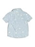 Gymboree 100% Cotton Stars Blue Short Sleeve Button-Down Shirt Size 2T - photo 2