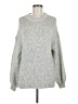 Madewell Tweed Silver Pullover Sweater Size M - photo 1