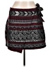 Express Burgundy Casual Skirt Size 12 - photo 1