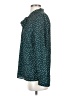 Acevog 100% Polyester Polka Dots Teal Long Sleeve Blouse Size S - photo 5
