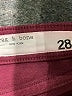 Rag & Bone Burgundy Jeans Size 28 waist - photo 7