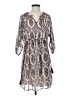 Floreat 100% Polyester Paisley Gray Casual Dress Size XS - photo 1