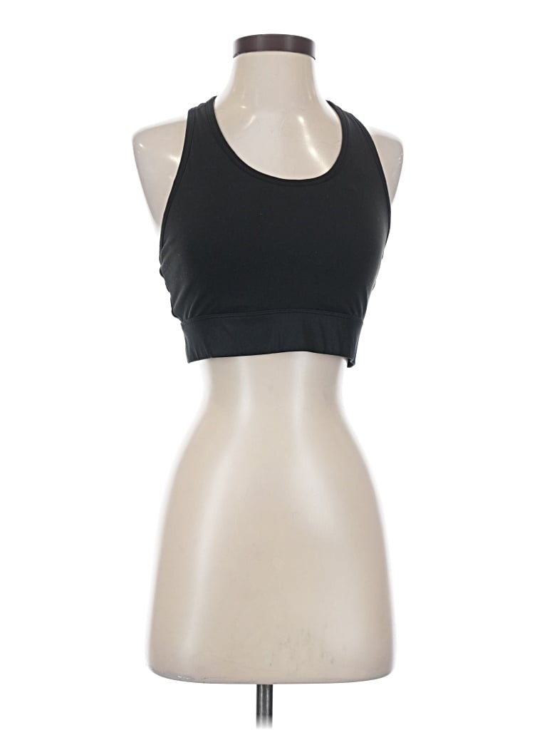 Pre-owned Fabletics Sports Bra In Black