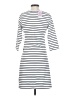 Haute Monde Stripes White Casual Dress Size S - photo 2