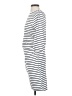 Haute Monde Stripes White Casual Dress Size S - photo 5