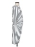 Haute Monde Stripes White Casual Dress Size S - photo 4
