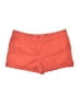 Ann Taylor LOFT 100% Cotton Solid Orange Shorts Size 16 - photo 1