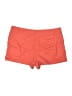 Ann Taylor LOFT 100% Cotton Solid Orange Shorts Size 16 - photo 2