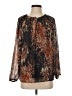 Tantrums Brown Long Sleeve Blouse Size S - photo 1