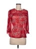 Ember 100% Polyester Red 3/4 Sleeve Blouse Size M - photo 1