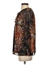 Tantrums Brown Long Sleeve Blouse Size S - photo 5
