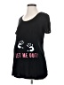 Robin's Nest Black Short Sleeve Top Size XS (estimated) - photo 1