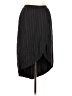 Go Couture Solid Black Formal Skirt Size M - photo 1