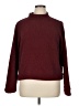 wonderly 100% Polyester Solid Burgundy Turtleneck Sweater Size XL - photo 1